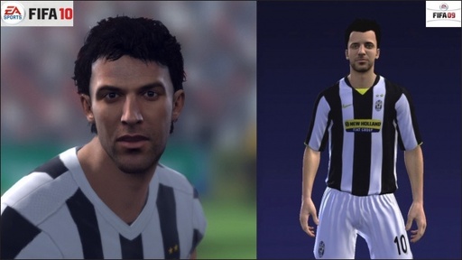 FIFA 10 - Графика FIFA 10 против FIFA 09