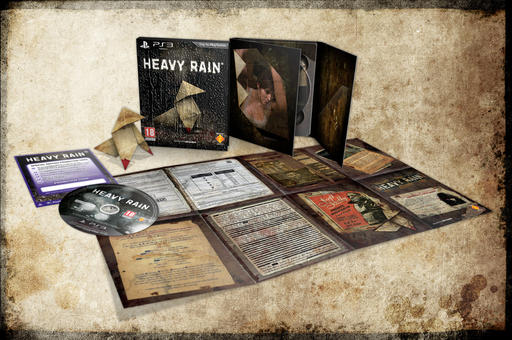 Сайт Heavy Rain + Special Edition