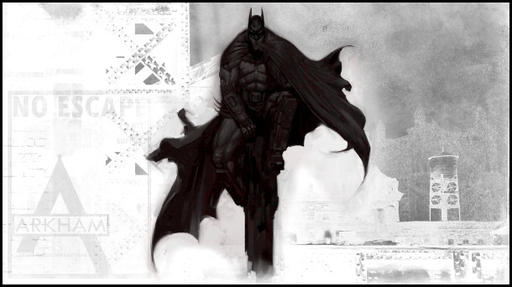 Batman: Arkham City - Batman Art!