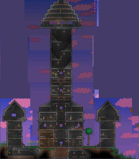 Terraria - А какой у тебя дом?