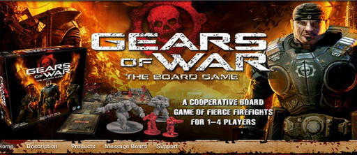 Gears of War 3 - Настольная игра Gears of War: The Board Game 