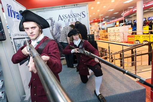 Assassin's Creed III - Старт продаж Assassin's Creed III в Москве