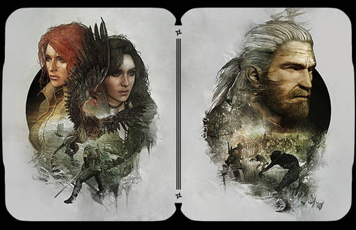 The Witcher 3: Wild Hunt - Шесть прекрасных артов для трёх стилбуков игры The Witcher 3!